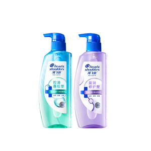 Head&Shoulders шампунь для лечения перхоти и ухода за кожей головы, придающий объем и пышность, очищающий Maris Sal, 670г+670г/360г+360г Head & Shoulders, two-piece set: qingyun shampoo 360g+ziyun shampoo 360g