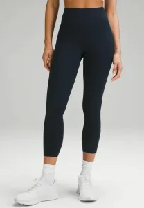 Укороченные леггинсы с карманами, длина 13-8 см. Lululemon, True Navy