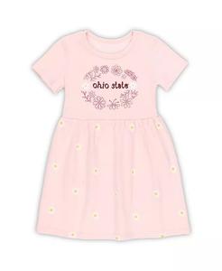 Платье для девочек в розовом цвете Ohio State Buckeyes Daisy Wes & Willy