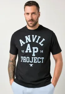 Фитнес-Футболка с полурукавами и принтом на груди Jp1880, Black