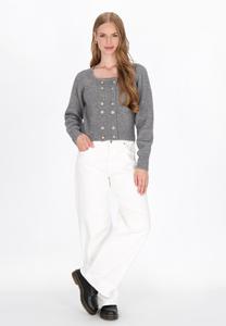 Кардиган DreiMaster Cardigan, Grey Melange/Grey