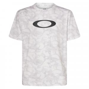 Oakley Футболка мужская белая с принтом
