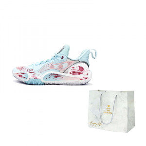 Li-Ning Speed 9 Shock Wave Fabric кроссовки для баскетбола с амортизацией, устойчивые к истиранию и скольжению, низкие, унисекс, красные и синие