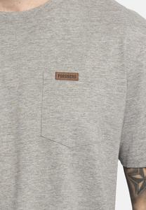Базовая футболка MIT BRUSTTASCHE FORSBERG, серый