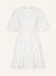 Вышитое мини-платье Claire Luise, экрю