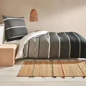 Постельное белье Dream Sleep Mako-Satin Orlando 155x220 см + 80x80 см Silver Traumschlaf