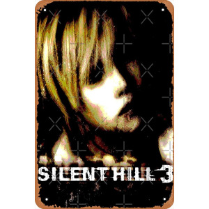 Постер Niumowang Metal Sign - Silent Hill 3, 30,5 х 20,3 см