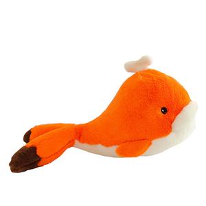 Fox Whale, креативные плюшевые куклы морских животных Abay, оранжевый