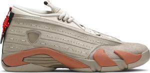 Кроссовки CLOT x Air Jordan 14 Retro Low Terracotta, загар
