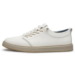 Dao Tu Sen Скользоустойчивые амортизирующие кроссовки с износостойкими свойствами мужские низкие скейтерские Ecru-(82162), цвет Ecru-(82162)