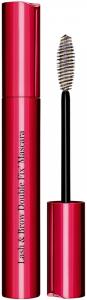 Водостойкая тушь для ресниц Lash and Brow Double Fix, удлиняющая, подкручивающая и придающая объем ресницам и бровям. Clarins, 8 мл