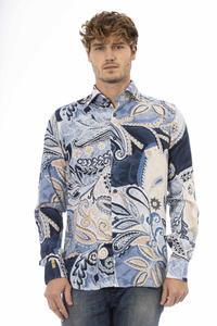 Рубашка Billionaire Flavio "Barocco", светло-голубой/небо