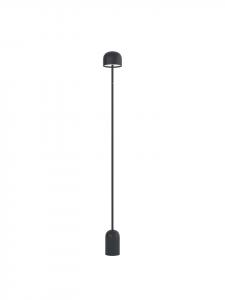 Home24 Напольная лампа VOLIS на батарейках, черная