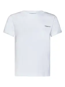 Футболка с круглым вырезом Coperni, белый
