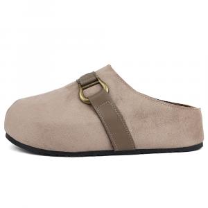 N6N8 Закрытые тапочки женские - хаки, цвет Khaki