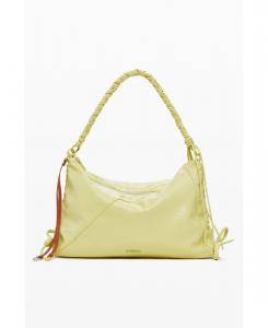 Женская сумка среднего размера с блестящим бантом Desigual, No Color