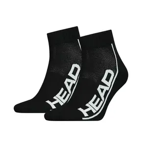Упаковка из 2 пар носков Stripe Quarter Head, чёрный
