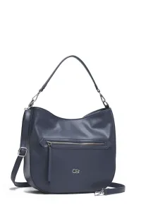 Сумка через плечо COLLEZIONE ALESSANDRO "Softy", изготовленная из мягкого роскошного материала, не содержащего животных, синий