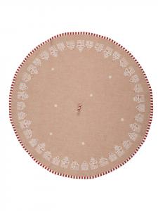 Clayre & Eef Кухонное полотенце бежевого цвета - Ø 80 см