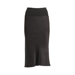 Юбка Rick Owens Charmeuse A Line Bias Skirt, Black