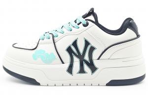 MLB Кроссовки для скейтбординга Chunky Liner, устойчивые к истиранию, низкие, унисекс, белые, зеленые