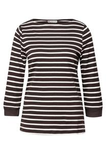 Рубашка STREET ONE, темно-коричневый