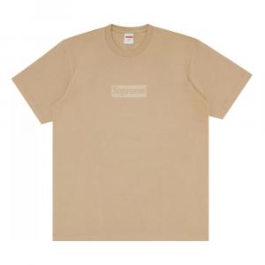 Футболка Supreme Tonal Box Logo, бежевый