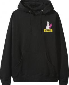 Худи Anti Social Social Club x FR2 Serrated Hoodie 'Black', черный