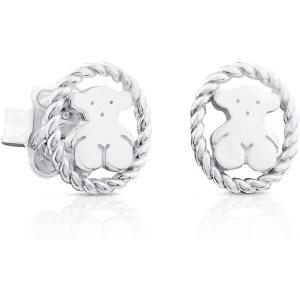 Серьги Tous Camee, серебро