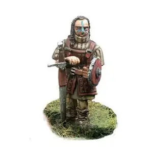 Пехотинец с мечом и щитом (стоя), Historical Miniatures - Medieval - Scots, Brave Heart (28mm) (Mirliton SG)