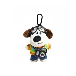 Плюшевый кулон с камерой для собак на дверь, высота 12 см Cute Chip