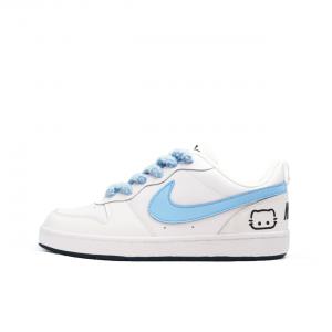Nike Court Borough Milk Blue MeowTrack Synthetic Leather