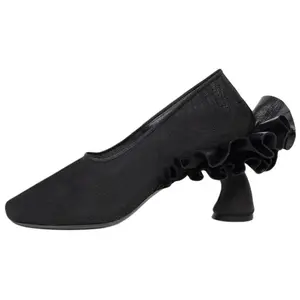 DRIES VAN NOTEN Женские туфли на высоком каблуке 7,5 см, черные