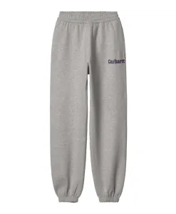 Серые хлопковые спортивные штаны-«пузыри» Carhartt Wip, серый