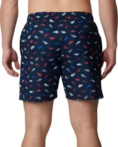 Мужские шорты для плавания Columbia 6 дюймов PFG Rambler с внутренним швом, цвет Stars Stripes