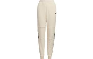 Детские трикотажные спортивные штаны Adidas, бежевый