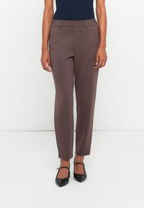 Брюки TOM TAILOR DENIM CONSTRUCTED KNITTED, Soft Chocolate Brown/Light Brown