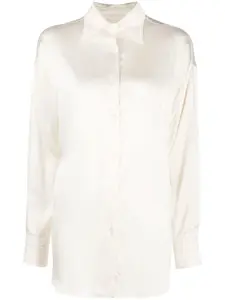 Рубашка с длинными рукавами TOM FORD, белый