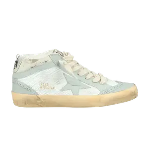 Кроссовки Golden Goose Wmns Mid Star Vintage White Light Grey, серый