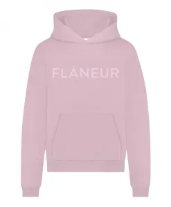 Худи с логотипом в тон, сиреневого цвета. FlãNeur, фиолетовый