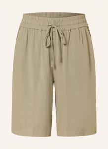 Шорты Selected Femme, зеленый