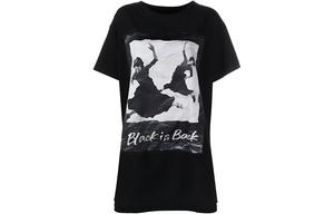 Футболка с принтом Yohji Yamamoto, черный