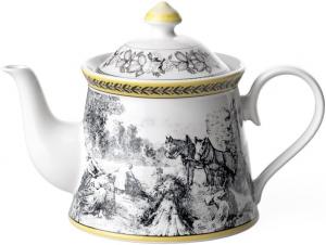Чайник заварочный Villeroy & Boch Audun, 1000 мл, белый/черный