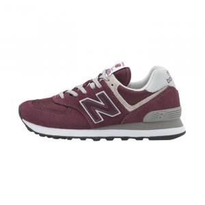 Кроссовки New Balance ML574, бордовый/серый
