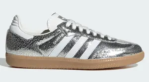 Кроссовки Adidas Originals Samba, серебристый