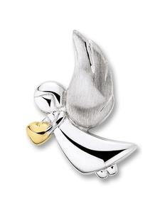 ONE ELEMENT Кулон в виде ангела, изготовленный из серебра 925 пробы