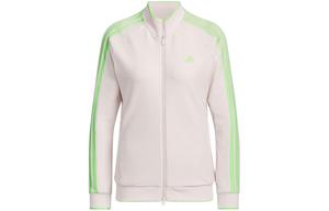 Куртка Adidas женская масляно-серая с фиолетовым