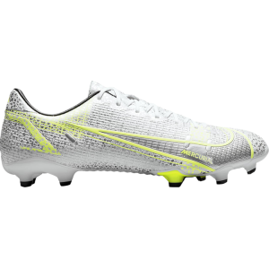 Бутсы Nike Mercurial Vapor 14 Academy FG MG 'Metallic Silver Volt', белый