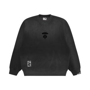 Толстовка с принтом логотипа A Bathing APE Aape, черный