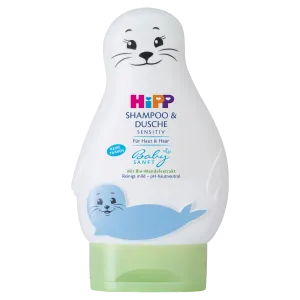 Hipp гель-сила для мытья тела и волос детский, 200 мл